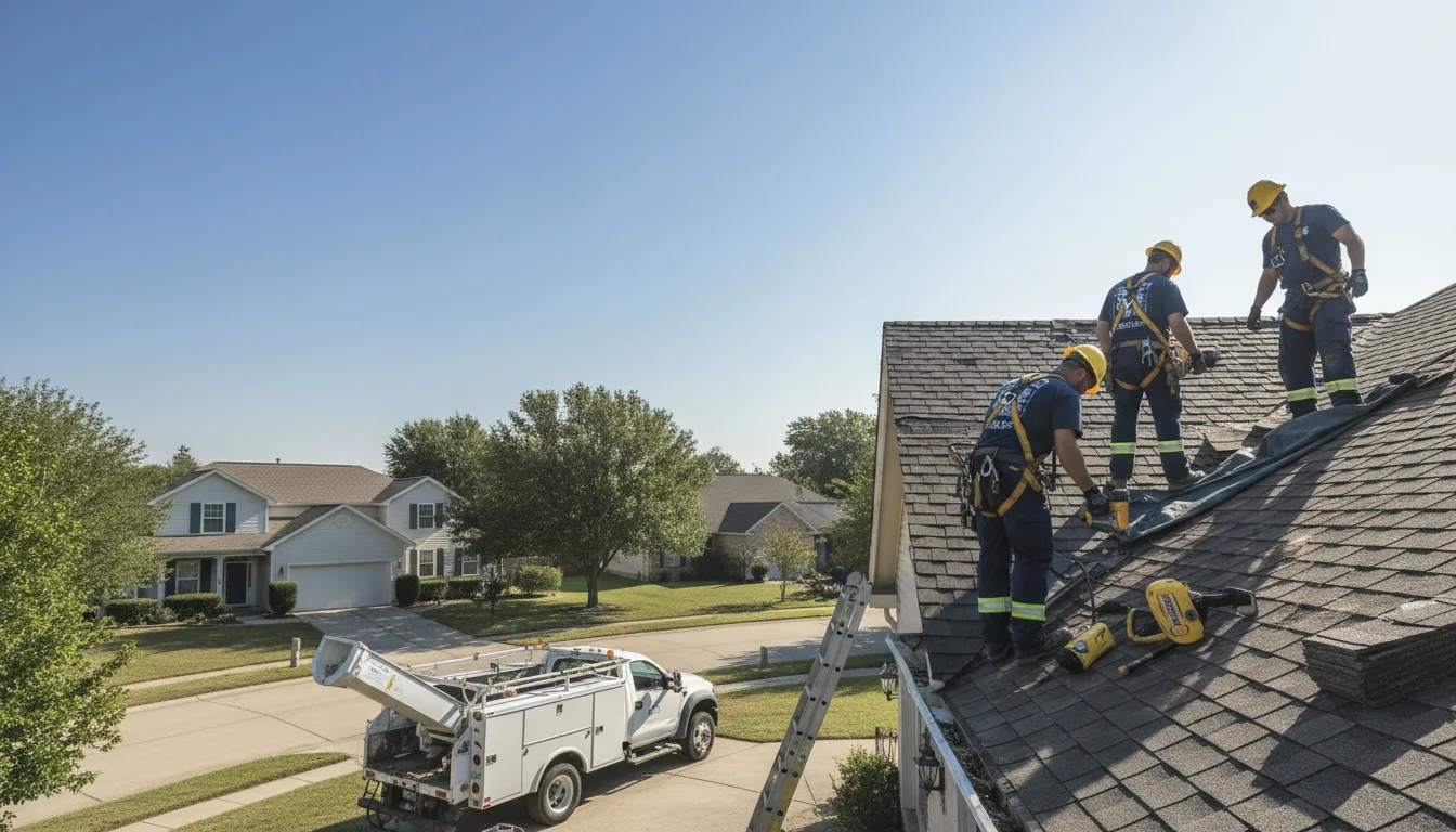 Emergency Roof Repair in Crockett, TX near me